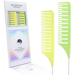 VELLEN HAIR COMB SET x2