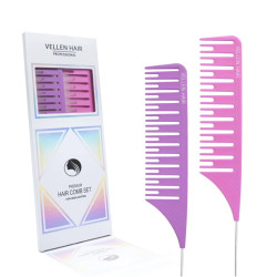 VELLEN HAIR COMB SET x2